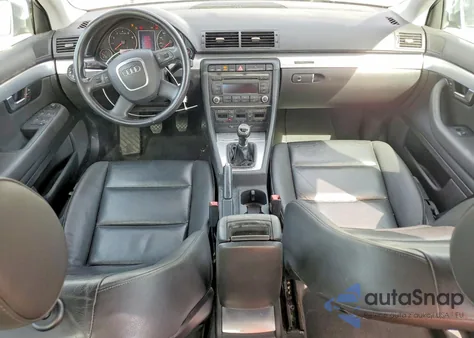 2007 Audi A4 2.0T Quattro из США, поврежденный, VIN WAUDF78E57A126476